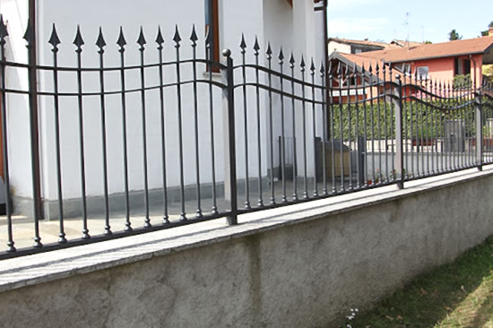 recinzione - settore carpenteria - Galliana (Torino)