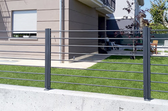 recinzione - settore carpenteria - Galliana (Torino)